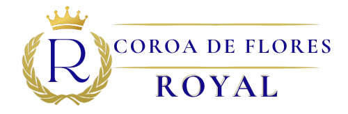 coroa de flores logotipo