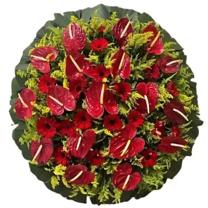 Coroa de flores Premium D