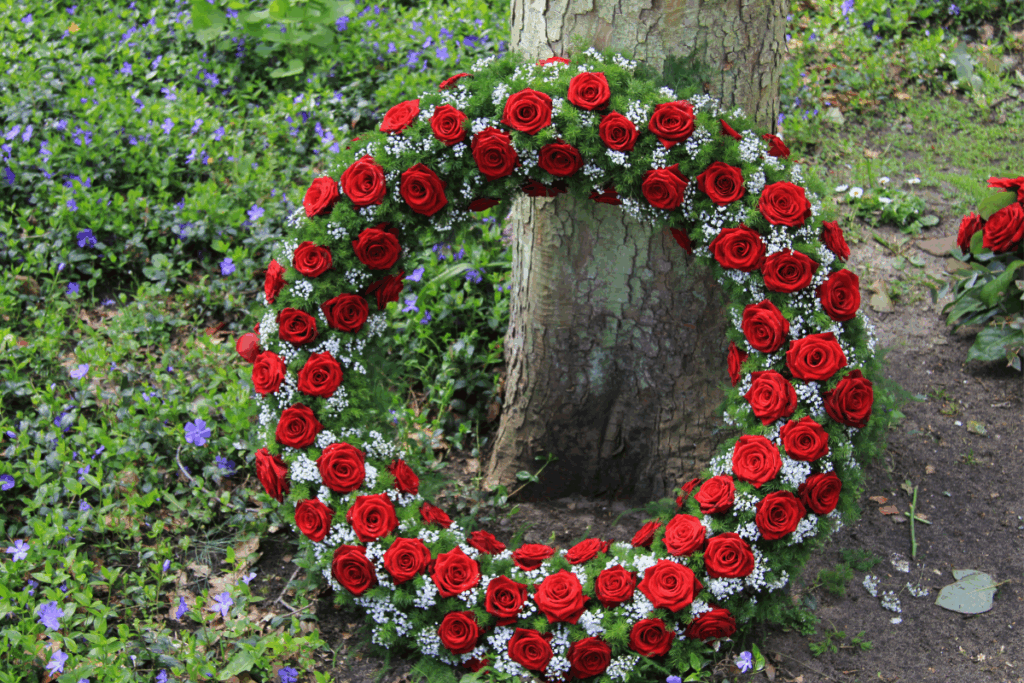 arco de flores para velorio